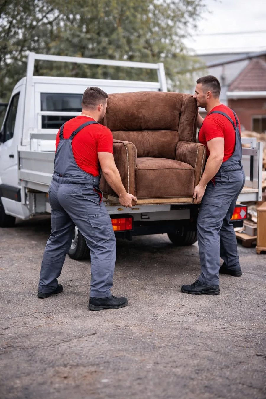 Echipă pentru mutări și transport